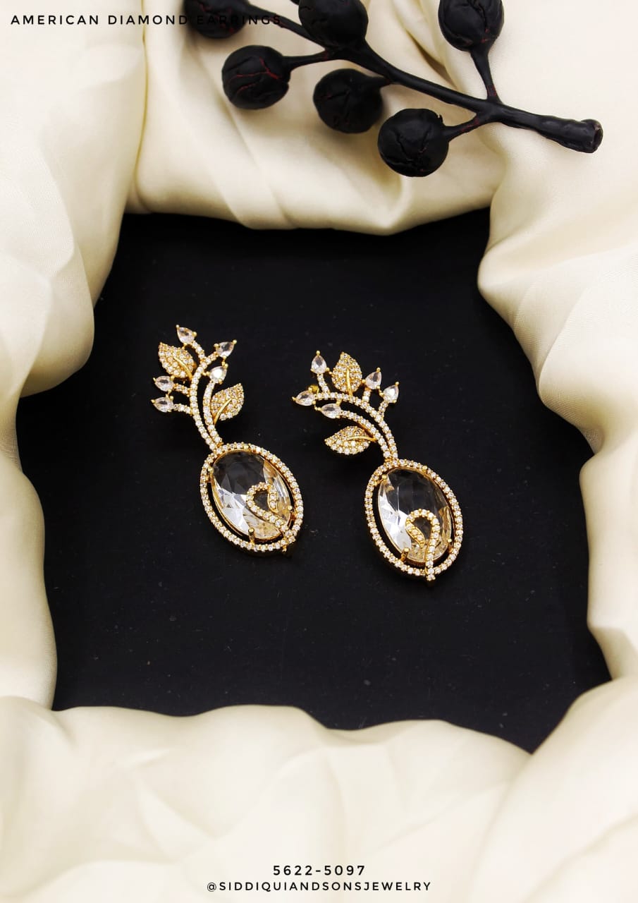 Crystal Bloom Studs