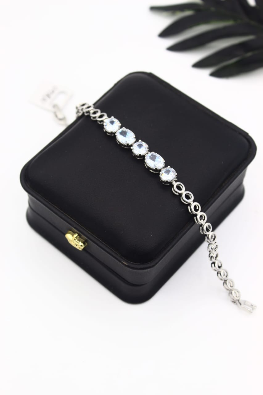 Velour Chain Bracelet