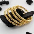 Velvet Gold Bangle