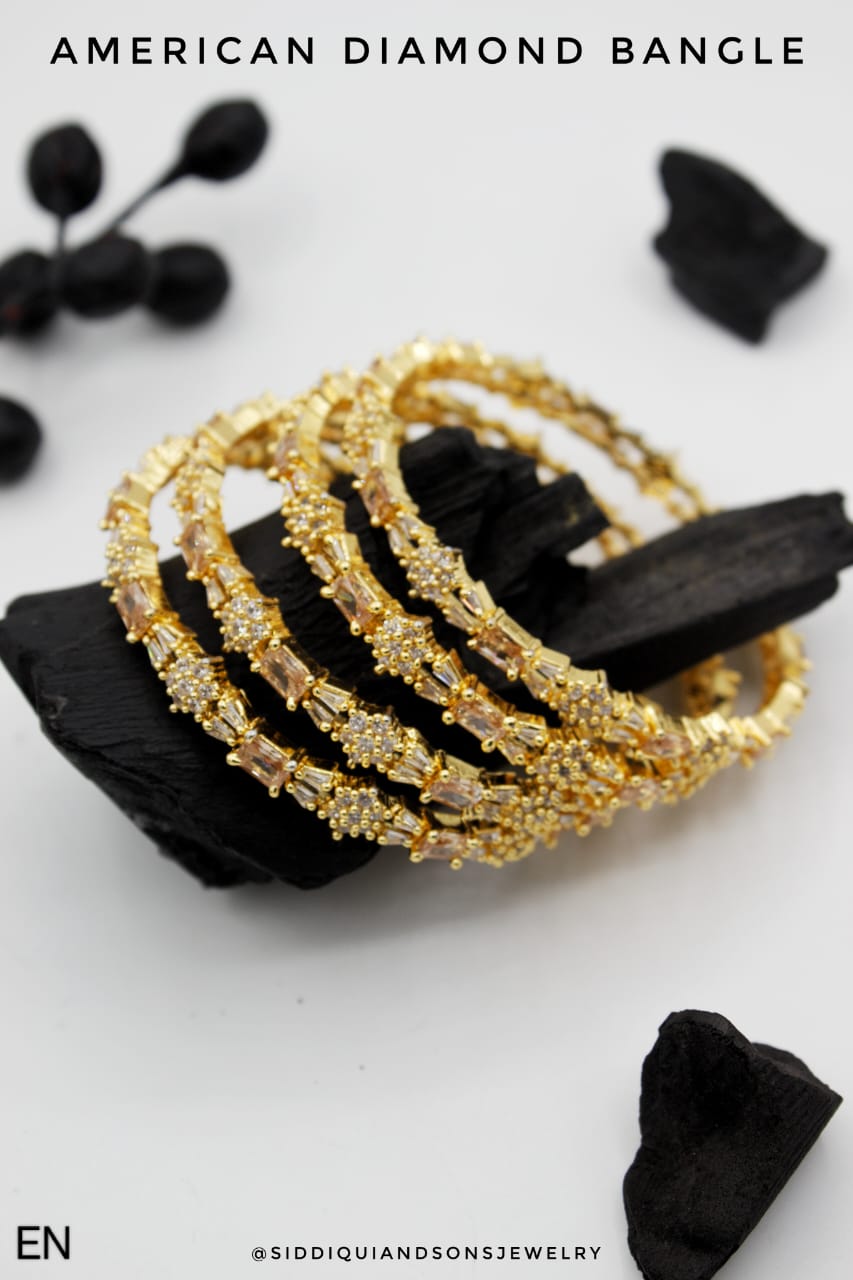 Velvet Gold Bangle